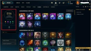 Vendo conta league of legends 186 , atualmente platina 4. LOL