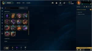 Vendo conta league of legends 186 , atualmente platina 4. LOL