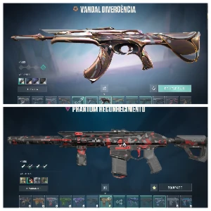 Conta De Valorant - Lvl 88 - Skins - Bronze 2