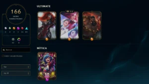 Level 367 | 166 Skins Full Champ | Ex Bronze | Full Acesso - League of Legends LOL
