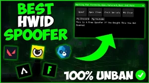Spoofer Hwid - 100% Funcional - Remove Banimento Do Hardware - Others