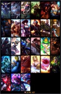 Vendo conta Ex Platina atualmente GOLD - League of Legends LOL