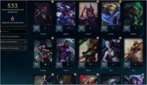 Conta Diamante league of Legends Main ADC LOL