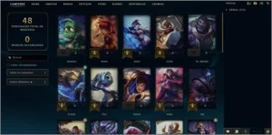 Conta League of Legends Diamante LOL
