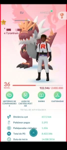 conta pokemon go nivel 36 - Pokémon