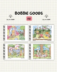 Arquivo Digital pdf - Bobbie Goods para Colorir - eBooks