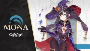 GENSHIN IMPACT CONTA COM MONA