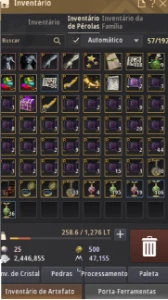 CONTA BDO -300 PA - 686 GS, Unicórnio, POT infinita, c10 - Black Desert
