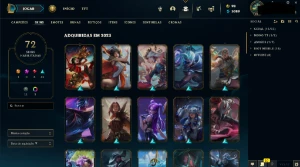 conta do league of legends LOL