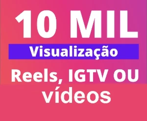 Ao comprar você receberá 10k (10 mil) visualização reels, ví - Redes Sociais