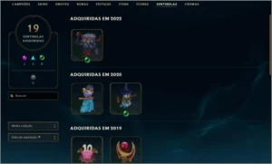 CONTA LOL 320 SKINS - D3 - PROMOÇÃO! - League of Legends