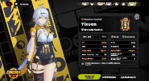 Conta ZZZ lvl 57 Yixuan + motor, 14 rank S