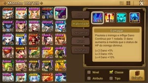 Conta Summoners War com 21 Nat5* e 2ld 5*