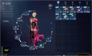 Conta Mir4 Level 67 com 70k de poder