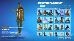 Conta fortnite rara C/ salve o mundo (177 SKINS)