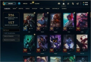 Conta Platina 2 com 2700RP, 178 skins e 100 champs - League of Legends LOL