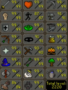 Osrs Max Combat Acc - Runescape