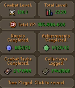 Osrs Max Combat Acc - Runescape