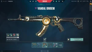 Conta valorant com várias skins