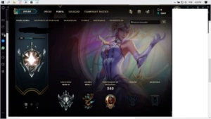 CONTA LOL LEVEL 72 + 27 SKINS E LUX ELEMENTALISTA - League of Legends