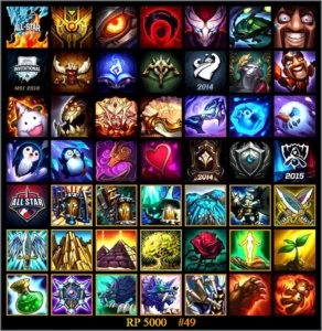 Conta Ouro 100+ Skins 5 RunesPage - League of Legends LOL