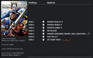 Warhammer 40,000: Space Marine 2 cheat hack - Softwares and Licenses