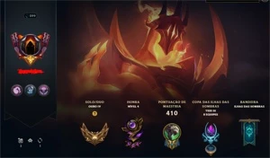 Conta LOL+Valorant 153 skins no lol, diamante 1 valorant - League of Legends