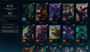 Conta LOL+Valorant 153 skins no lol, diamante 1 valorant - League of Legends