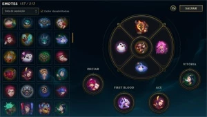 Conta LOL+Valorant 153 skins no lol, diamante 1 valorant - League of Legends