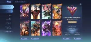 Conta Mobile Legends mais de 500 skins