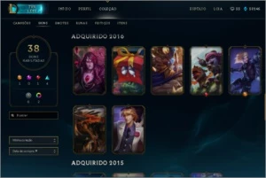 Conta LOL - League of Legends