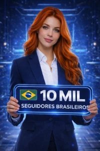 10 mil seguid0res no instagram - Redes Sociais
