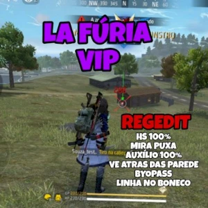 Regedit La Fúria 100% Hs+ Mira Puxa Pa Cabeça [Injector] - Free Fire