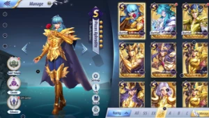 Conta Server a-138 - Gato full, mais de 10k de diamantes - Saint Seiya Awakening SSA