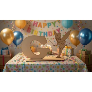 Kit 10 Letras, Números ou nomes Centro de Mesa Decoração... - Artesanato e Personalizados