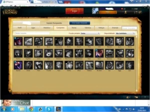 Conta League of Legends Borda diamante LOL