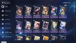 Conta nivel 27 com Bronya E2 + Gepard - Honkai Star Rail - Outros