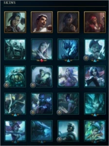 CONTA LOL PLATINA 3 TODOS CAMPEÕS +106 SKINS - League of Legends