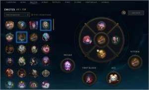 CONTA LOL PLATINA 3 TODOS CAMPEÕS +106 SKINS - League of Legends