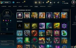 Conta Ferro 4 0% Winrate Email Nao Confirmado Afundada - League of Legends LOL
