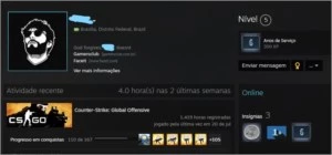 Conta supremo 6 anos de steam - Counter Strike CS