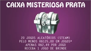 Caixa Misteriosa Prata - Jogo Aleatório - Random key (Steam)