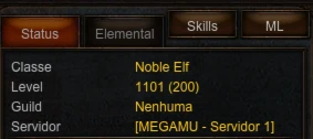 Megamu Elf Lvl 1101