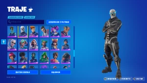 Conta de fortnite com skins tryhards +Salve o mundo v-bucks
