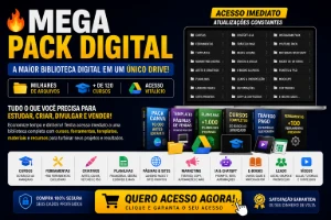 Mega Pack Digital Para Quem Quer Dominar A Internet!