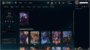 CONTA GOLD 1 - LOL - League of Legends