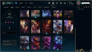 CONTA GOLD 1 - LOL - League of Legends