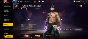 Conta free fire 6 anos nível 72 com top criminal dourado