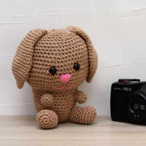 Coelho Marrom em Amigurumi - Artesanato e Personalizados