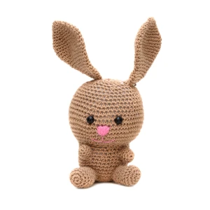 Coelho Marrom em Amigurumi - Artesanato e Personalizados